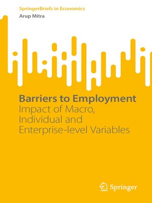 cover image of Barriers to Employment